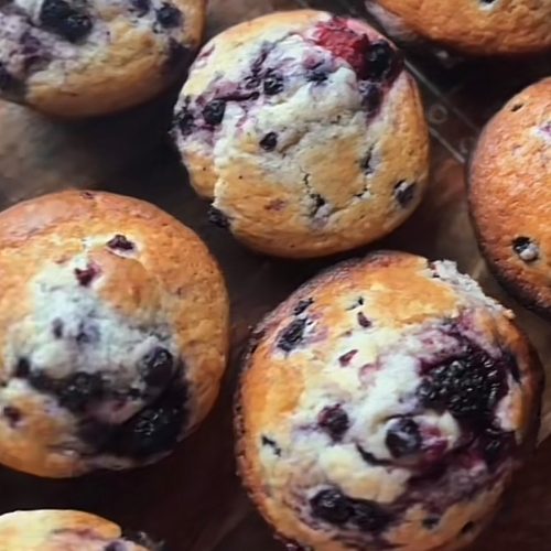 Mixed Berry Muffins