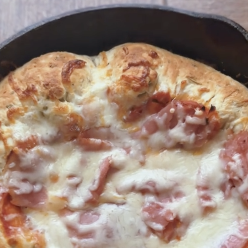 Supreme Stuffed Crust Deep Dish Pizza