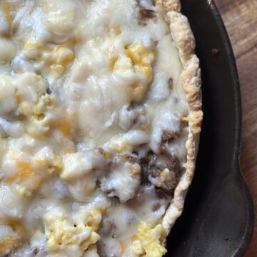 Breakfast Pizza Pie