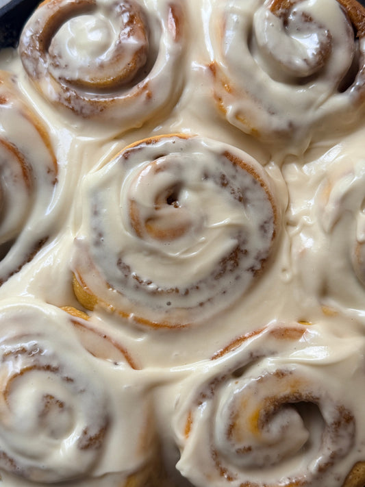 Pumpkin Spice Cinnamon Roll